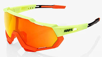 Окуляри 100% SpeedTrap HiPER Sunglasses (Soft Tact Oxyfire), HiPER Red Lens