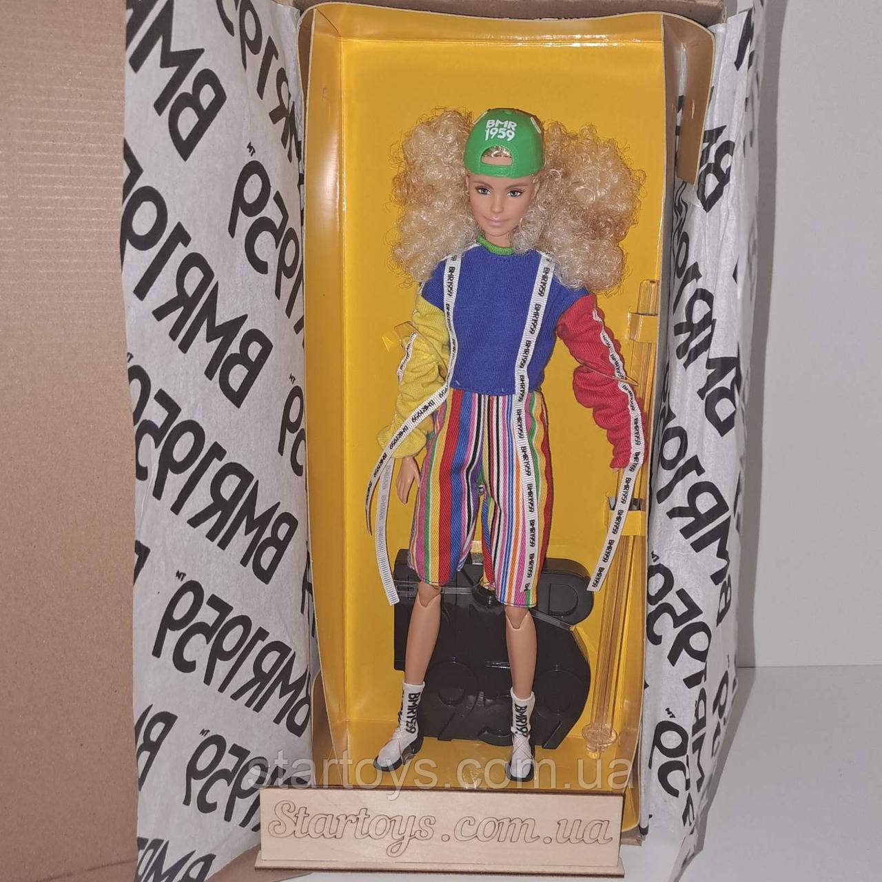 Колекційна барбі БМР 1959 Міллі кучерява блондинка Barbie BMR1959 Doll