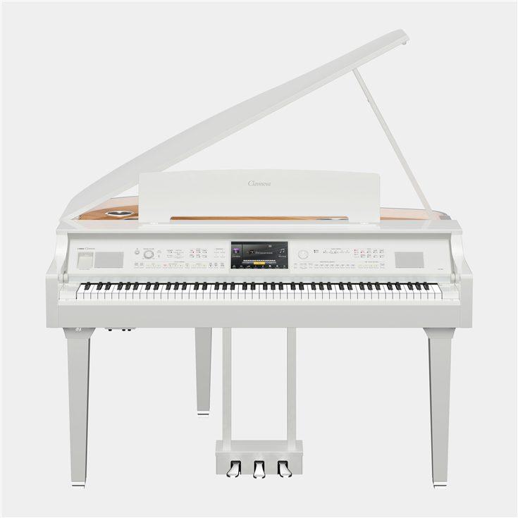 Цифровий рояль YAMAHA CVP-809GP PWH (Polished White) ECS