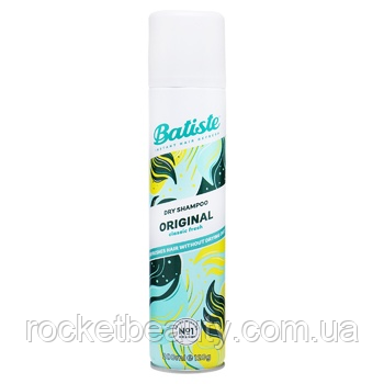 Сухий шампунь безсульфатний для волосся Batiste Dry Shampoo Clean and Classic Original, 200 мл