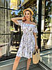 Легка квіткова жіноча міні сукня софт Smv8312, фото 6