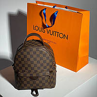 Коричневый женский рюкзак Louis Vuitton Palm Springs Backpack