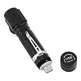 Налобний ліхтарик RIAS XML-T6 акумуляторний кутовий Black (3_02948), фото 5