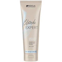 Шампунь для холодных оттенков волос цвета блонд Indola Blonde Expert Insta Cool Shampoo, 250 мл