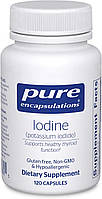 Pure Encapsulations Iodine (potassium iodide) / Йод калій йодид 225 мкг 120 капсул