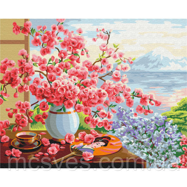 Картина за номерами "Японський натюрморт" BS51595 40х50, фото 1