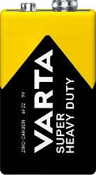 Батарейка VARTA SuperHeavy Duty Крона 6F22 / 9V / сольова
