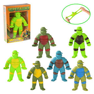 836 ST Антистрес-тягучка Черепашка-нінзя,6 різновидів
