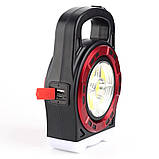 Ліхтар переносний Hurry-Bolt HB-6678C із сонячною панеллю та функцією PowerBank 20W (3_02952), фото 4