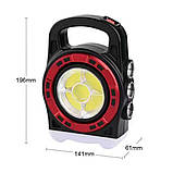 Ліхтар переносний Hurry-Bolt HB-6678C із сонячною панеллю та функцією PowerBank 20W (3_02952), фото 5