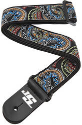 Ремінь гітарний D'Addario JOE SATRANI WOVEN GUITAR STRAP (Snakes Mosaic)