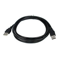 Кабель USB 2.0 AM - AM, 1.5 м для периферійних пристроїв, швидкість передачі до 480 Мбіт/с