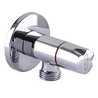 Кран кутовий напівобертовий SOLOMON 1/2″х1/2″ 9081