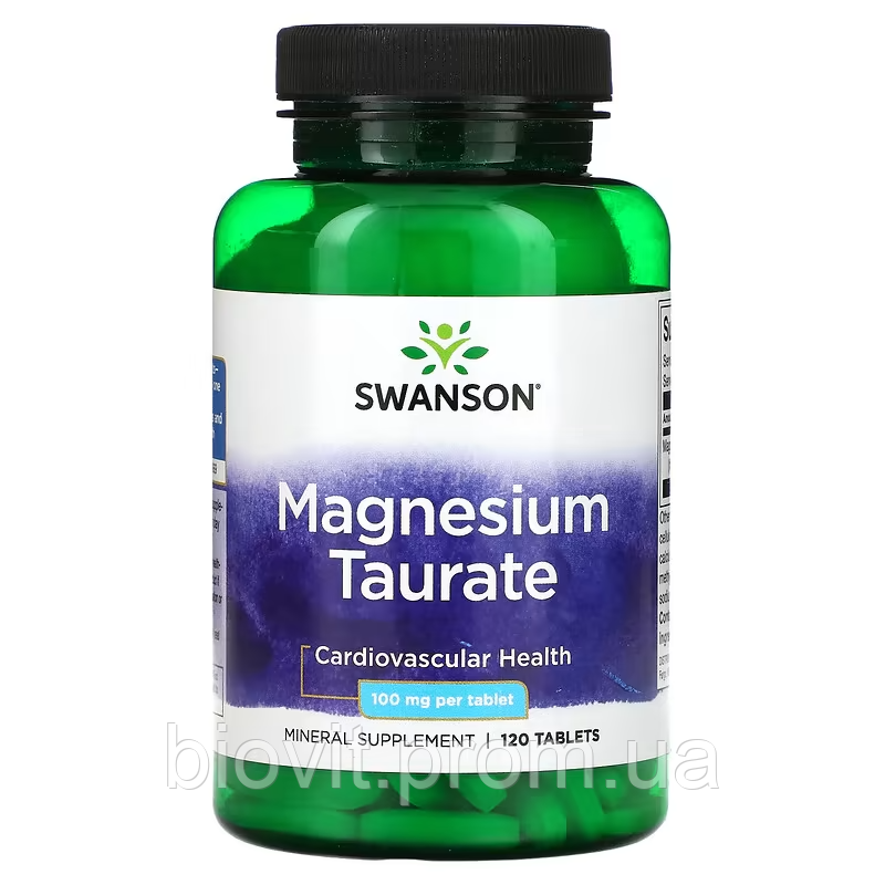 Таурат магнію (Magnesium taurate) 100 мг