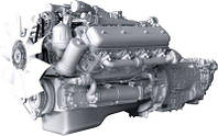 Двигатель ЯМЗ-6582 с КПП и сцеплением 7 комплектации 6582.1000016-07