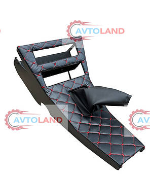 КОНСОЛЬ ВАЗ 2101 - 2106 ЧЕРВОНА НИТКА РОМБ ЛЮКС