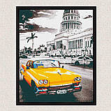 Картина за номерами Yellow cab la Havana 40*50 см Рив'єра Бланка RB-0154, фото 5
