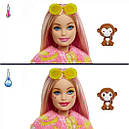 Лялька Барбі Сюрприз Друзі з джунглів Мавпа Barbie Cutie Reveal HKR01, фото 4