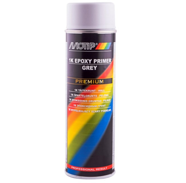 Купити Motip 1K EPOXY PRIMER GREY епоксидний грунт сірий 500 мл, ціна ...