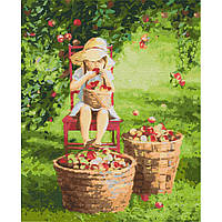 Картина по номерам "Яблочки" Идейка KHO4788 40*50см от IMDI