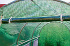Теплиця посилена для городу 2,5х4 м садовий парник Funfit Garden 10м² зелена теплиця з армованою плівкою, фото 5