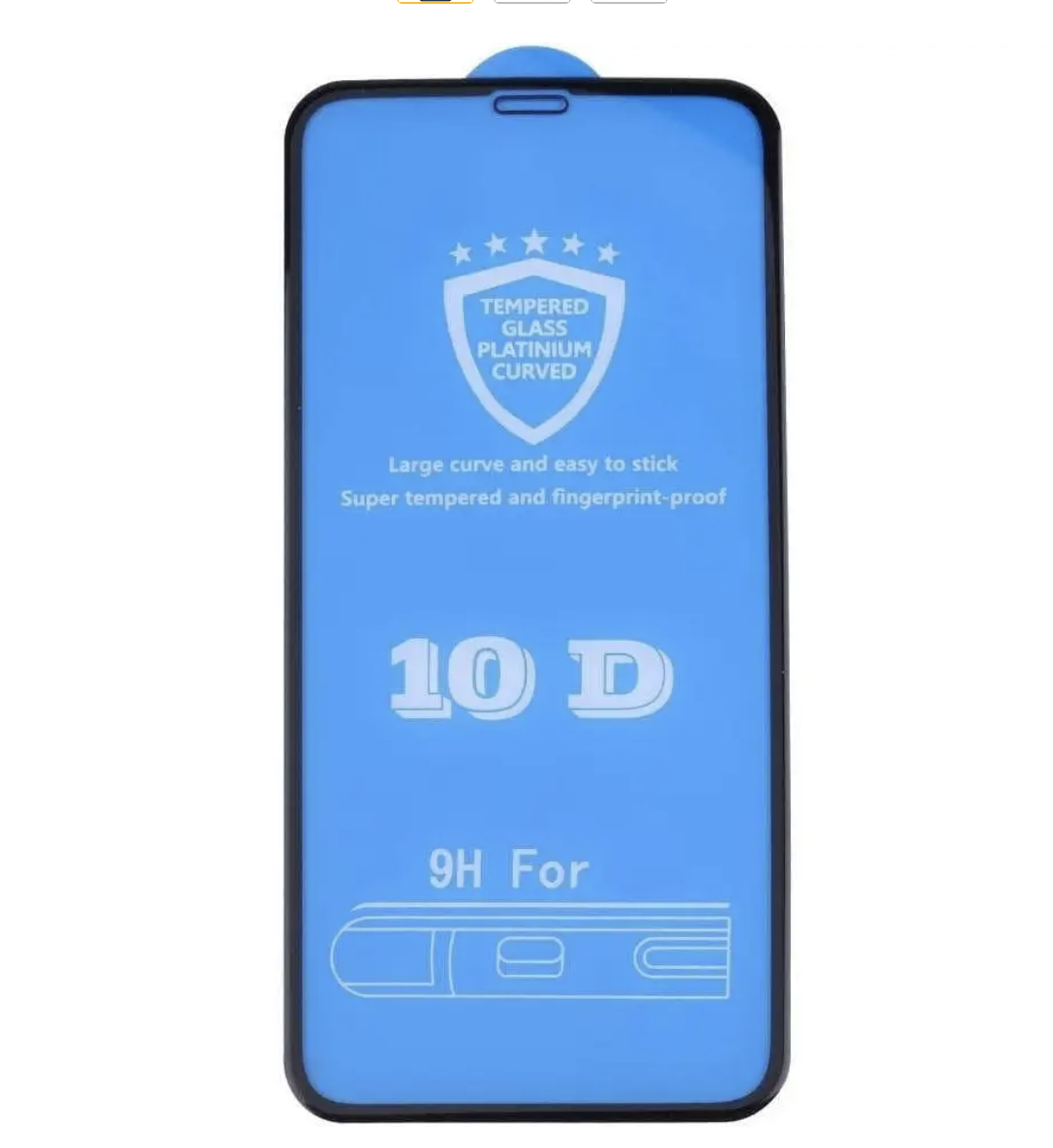 Захисне скло 10D 9H для iPhone 14 Pro