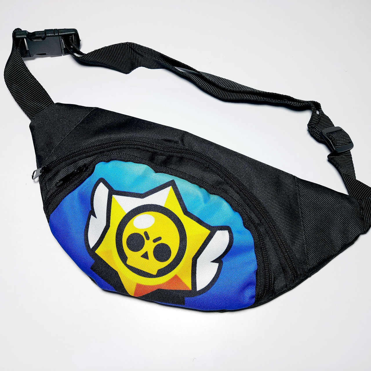 Поясна сумка бананка дитяча бравел на 3 відділи, фото 1