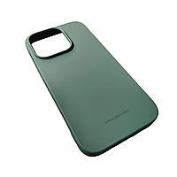 IPhone 13 Pro силіконовий ( TPU софт тач ) чохол Molan Cano Smooth green