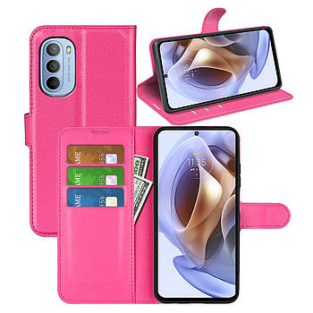 Чохол-книжка Litchie Wallet для Motorola G31 / G41 Rose