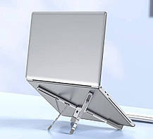 Настільна підставка для ноутбука алюмінієва регульована складана портативна Hoco PH51 X Bystander, фото 2