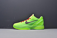 Eur39-46 Nike Kobe 6 Protro Grinch Christmas Коби Гринч мужские баскетбольные кроссовки