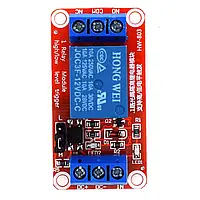 Реле модуль 5V 10A с опторазвязкой high/low level