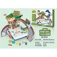Детский игровой набор болтовой мозаики Торговый центр Metr+ 218 деталей