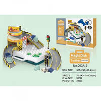 Детский игровой набор болтовой мозаики Дорожный спуск Metr+ 151 деталь