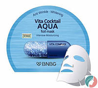 'Banobagi (BNBG) Vita Cocktail Foil Mask Aqua, Интенсивно увлажняющая фольгированная маска