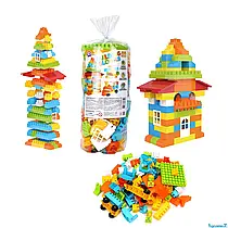Гр Конструктор 7501 (8) "Technok Toys" 130 деталей, в пакеті