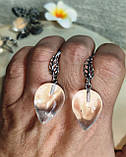 Сережки з горным хрусталем, фото 5