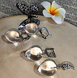 Сережки з горным хрусталем, фото 6