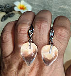 Сережки з горным хрусталем, фото 3
