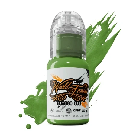 15 мл Тату фарба Iceland Green World Famous