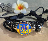 Браслет плетений із гербом України від студії LadyStyle.Biz, фото 7