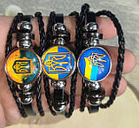 Браслет плетений із гербом України від студії LadyStyle.Biz, фото 3