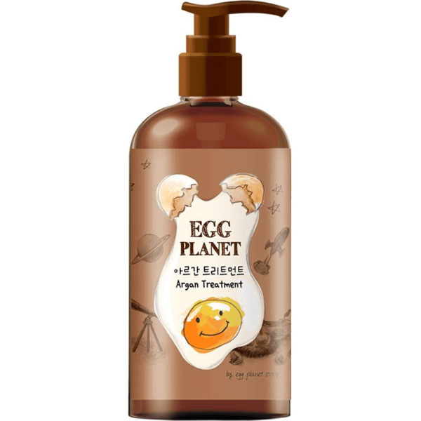Поживний бальзам для волосся з яєчним жовтком і арганою DAENG GI MEO RI EGG PLANET ARGAN Treatment 280ml, фото 1