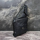 Чоловіча сумка-кобура через плече Armani CK6201 чорна, фото 4