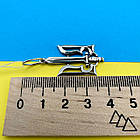 Кулон Герб України тризуб з мечем срібло 925 проба, фото 3