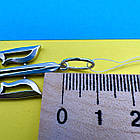 Кулон Герб України тризуб з мечем срібло 925 проба, фото 8