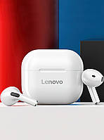 Безпровідні навушники LP40 / Бездротові навушники з мікрофоном Bluetooth для Айфона та Андроїд 8468 Lenovo Білий 62968