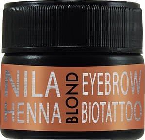 Хна для біотату та брів, блонд Nila, 10 г