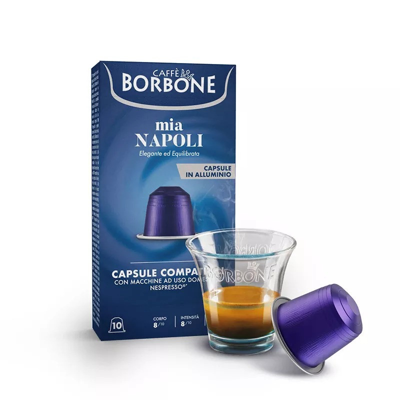 Кава в капсулі Caffe Borbone Napoli, 10 капсул Nespresso