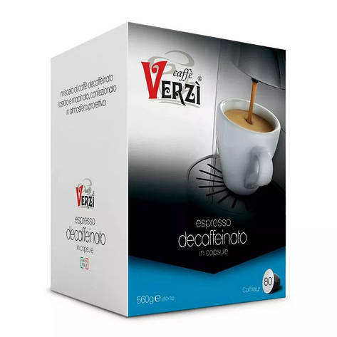 Кава в капсулі Caffe Verzi Decaffeinato, 1 капсула Caffitaly, фото 1